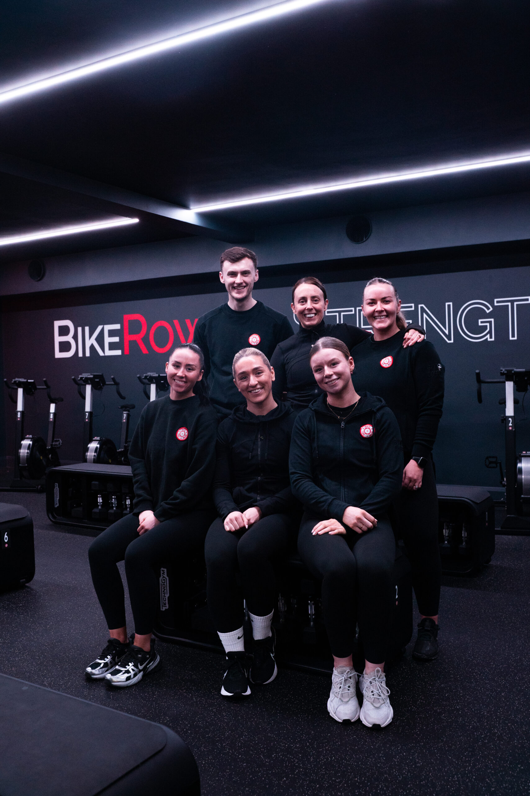 Beginner friendly BikeRowSki class building a consistent fitness routine